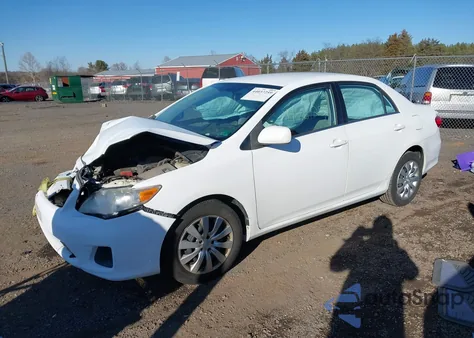 2013 Toyota Corolla Le z USA, uszkodzony, nr VIN 2T1BU4EE3DC082116